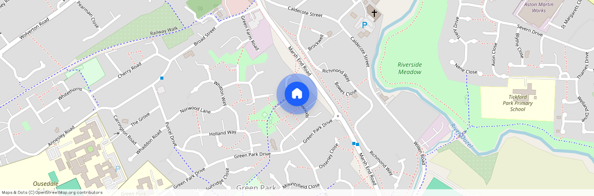 Glenwoods, Newport Pagnell, Newport Pagnell, Buckinghamshire, MK16 0NF