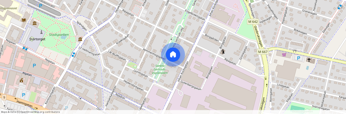 Trelleborg, Skåne, Sankta Gertruds Väg 10 B