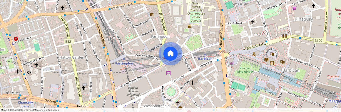 Charterhouse Street, Farringdon, London, EC1M