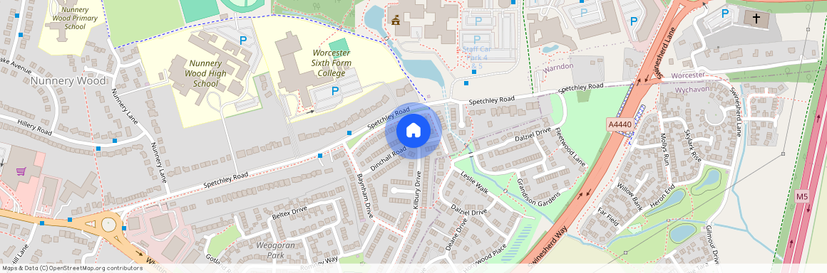 Dinchall Road, Worcester