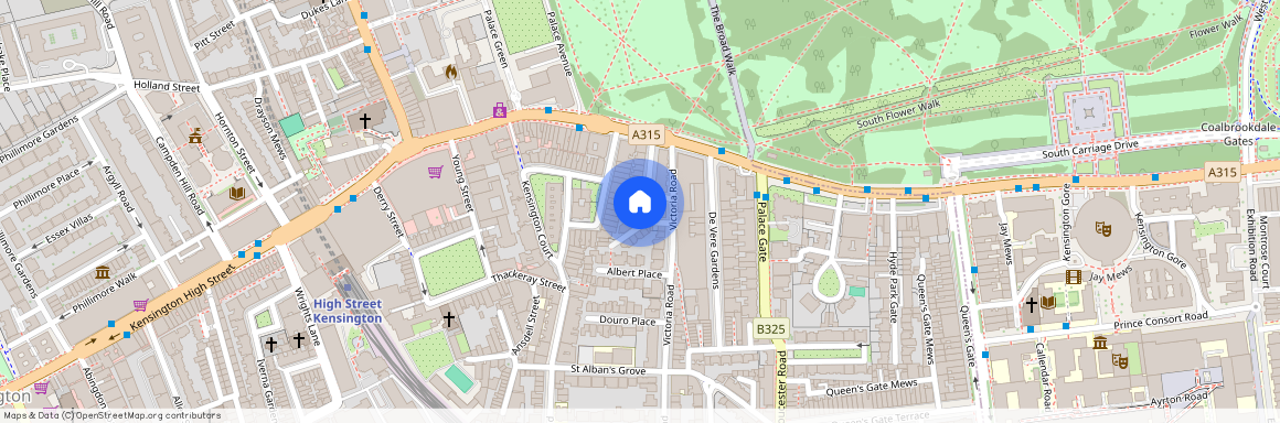 Prince Of Wales Terrace London W8, London, W8