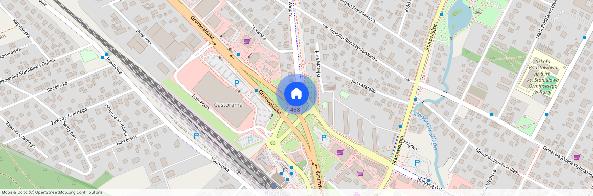 ul. Żwirki i Wigury, Rumia, wejherowski, pomorskie