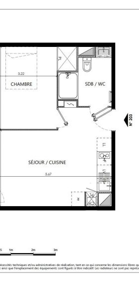 Location Appartement 2 pièces 38m² TOULOUSE 31400 - Photo 1