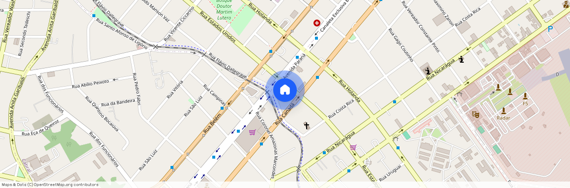 Rua Estados Unidos, 1471 - 82510050 - Bacacheri - Curitiba