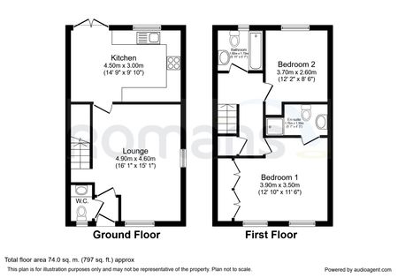 2 bedroom house to rent - Photo 3