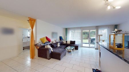 Modern, large 3.5-room apartment with garden seating area - Foto 2