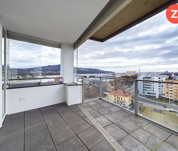 Wohnen mit Aussicht an der Donaupromenade Linz - Wunderschöne 3- Zimmer Wohnung mit Loggien - Foto 1