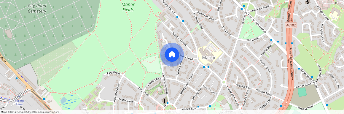 Queen Mary Road, Sheffield, S2