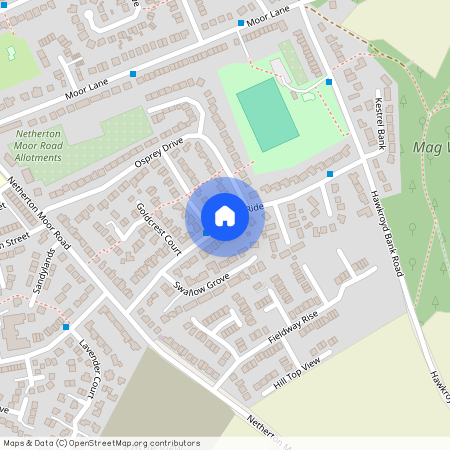 Falconers Ride, Netherton, Huddersfield, West Yorkshire, UK, HD4