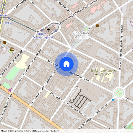 Rue Américaine, 96, 1050, Ixelles