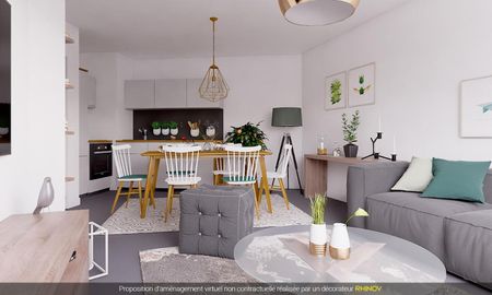 location Appartement T3 DE 64.3m² À MASSY - Photo 2