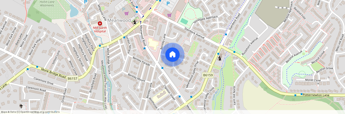 Meanwood Valley Green, Meanwood, Leeds, West Yorkshire