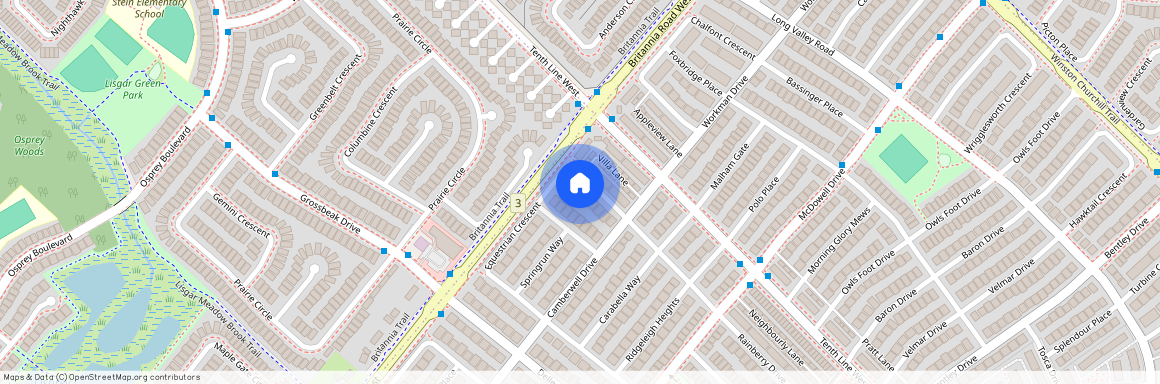 3252 Equestrian Crescent, Mississauga