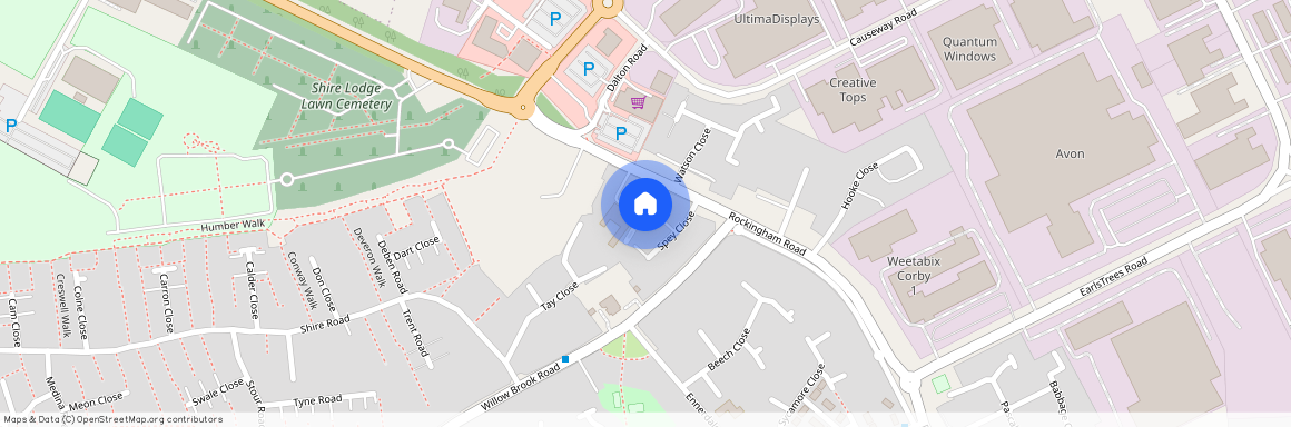 SPEY CLOSE, CORBY, NORTHAMPTONSHIRE, NN17 2AS