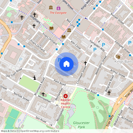 Gloucester, St. Michaels Square, GL1, Gloucestershire