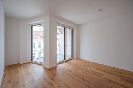 ++NEU++ Doppelt draußen wohnen! 3-Zimmer-Erstbezug mit zwei Freiflächen (Balkon/Loggia) zur Miete - Foto 3