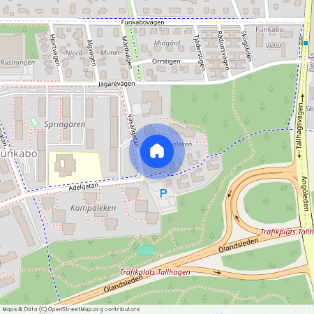 Funkabo, Kalmar, Vasallgatan 12 A