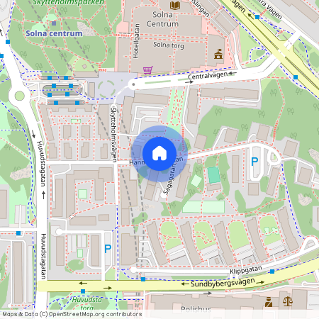 Hannebergsgatan, Solna