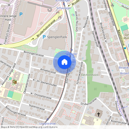 4142, Münchenstein, Binningerstrasse, 1