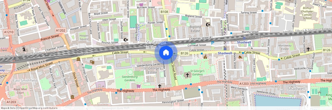 Caxton Apartments, 172 Cable Street, London, E1