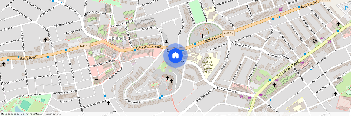 SA1, Brynymor Crescent