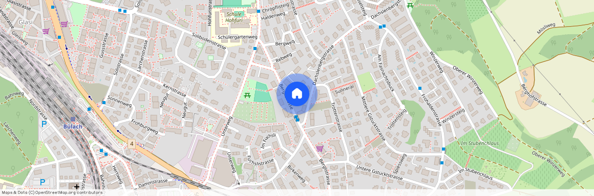 Berglistrasse 36, 8180, Bülach