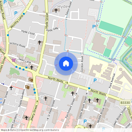 Hyde Abbey Road, Winchester, SO23