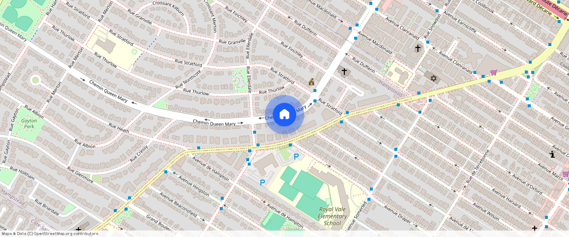 1 et 2 Ellerdale St, Hampstead, Hampstead, Ile de Montréal, H3X 1W7