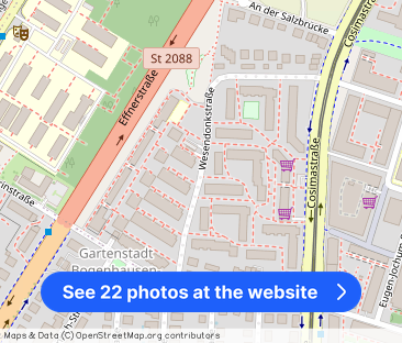 Bright furnished 2-room apartment with garden & terrace - Photo 1