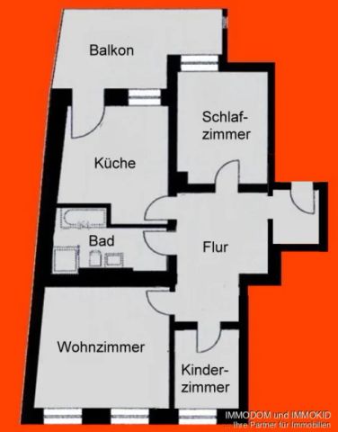 Tolle 3-Zimmer-Wohnung mit BALKON und EINBAUKÜCHE zu vermieten! - Foto 5