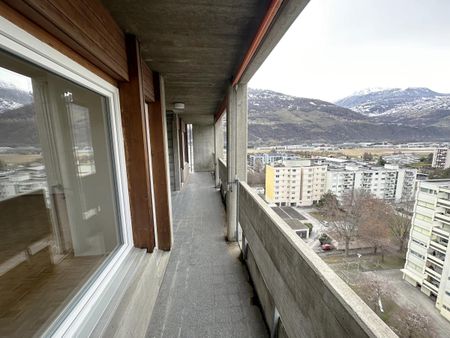 Sion, appartement de 4.5 pièces plein sud dans le quartier des Creusets - Photo 2