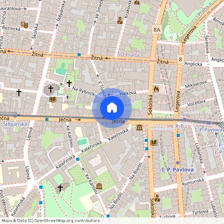 V tůních, Praha 2 - Nové Město