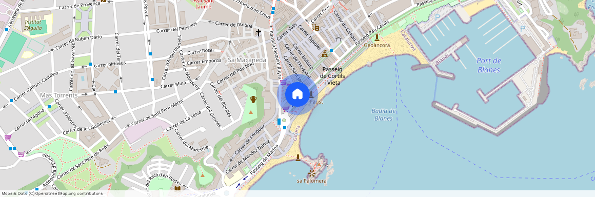 Cala en Blanes, - Ronda de sa Punta 308