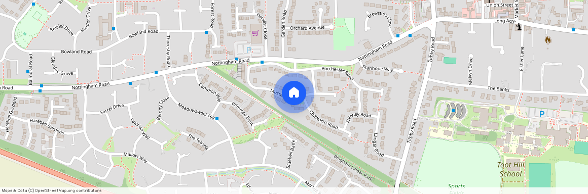 Musters Road, Bingham, Nottingham, Nottinghamshire, NG13