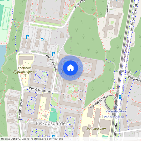 Biskopsgården, Göteborg, Västra Götaland, Dimvädersgatan 80