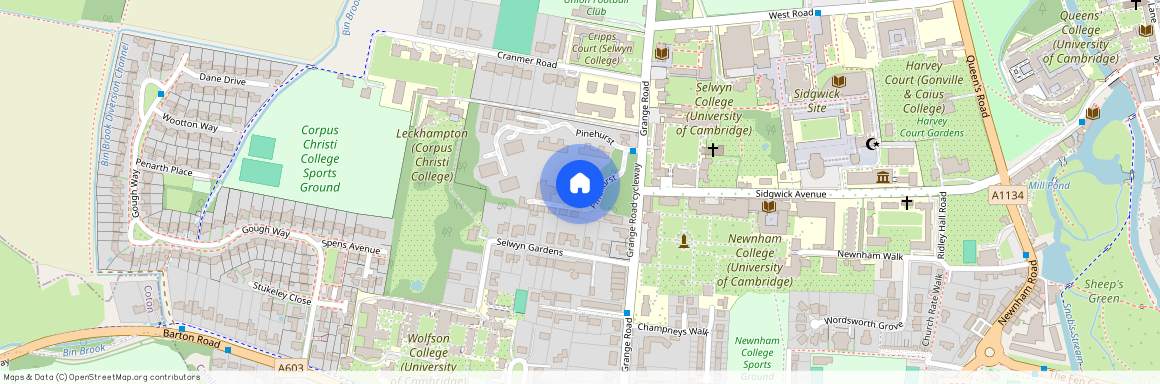 Redwood Lodge, Grange Road, Cambridge, CB3