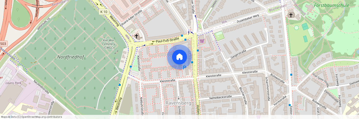 Holtenauer Str. 191 B, 24118 Kiel OT Ravensberg