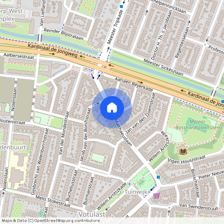 Tuinwijk-West, 3515 AV, Antonius Matthaeuslaan, Utrecht