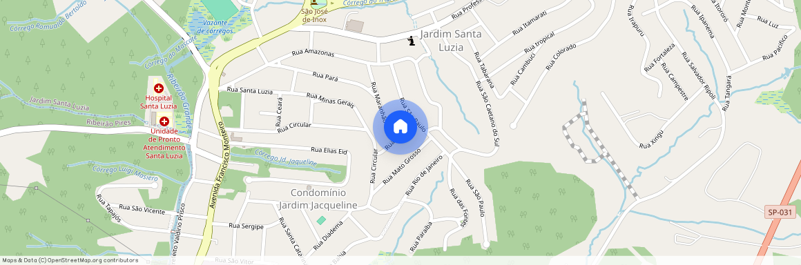 Santa Luzia, Ribeirão Pires, São Paulo, 09430-480