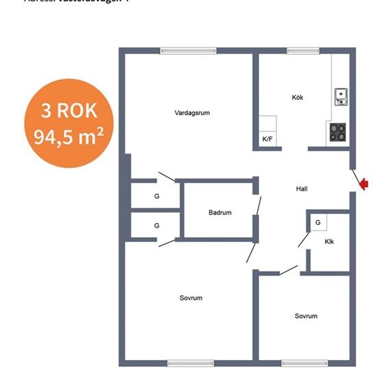 Saltängsgatan 84 - Foto 1