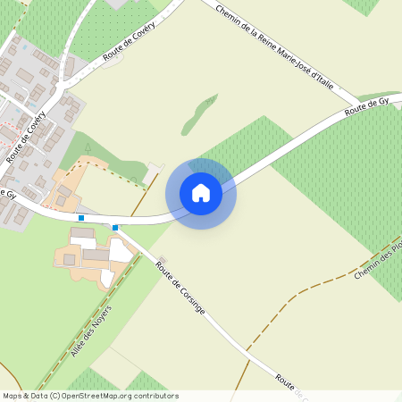 Route de gy, Meinier