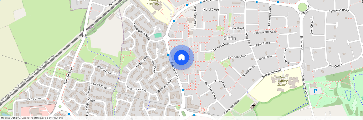 Sinclair Close, Sinfin, Derby, Derbyshire, DE24 9NE