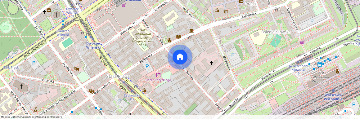 ul. Brzeska, Stara Praga, Praga-Północ, Warszawa, mazowieckie