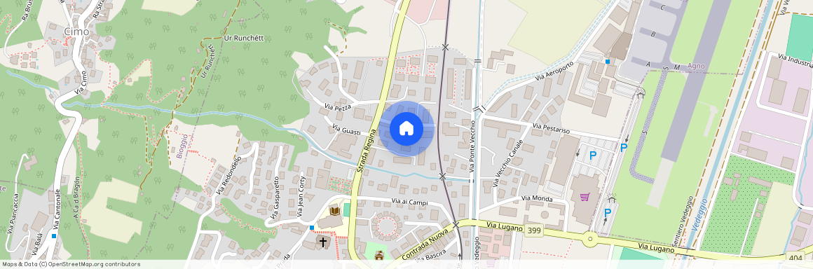 Strada Regina 62, 6982 Agno