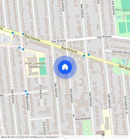 ** 45e Avenue, Lachine, Lachine, Ile de Montréal, H8T 1W1