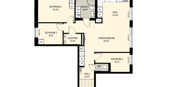 Pantbrevsgatan 1e, Norra Fäladen - Photo 3