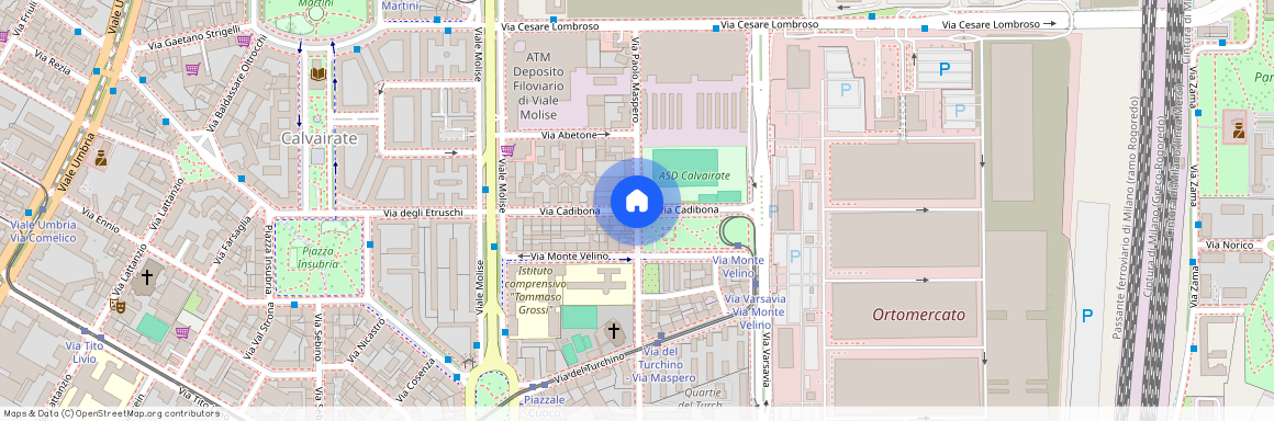 Via Paolo Maspero, Milan, Lombardy 20137