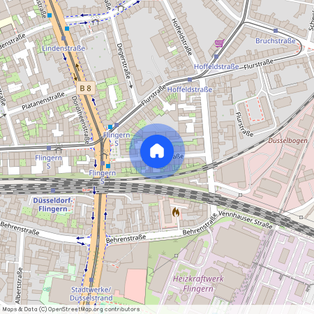 Fortuna Str., 40235 Düsseldorf-Stadtbezirk 2, Germany