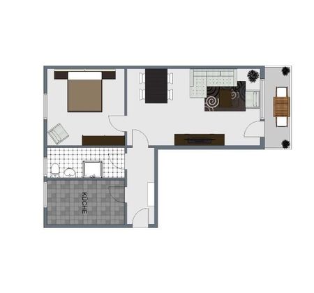 Einbauküche und Balkon! 2-Zimmer-Wohnung sucht neuen Mieter! - Photo 5