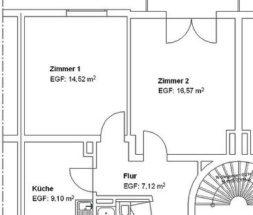 2 ZKB mit Balkon in Oberzwehren! - Foto 2